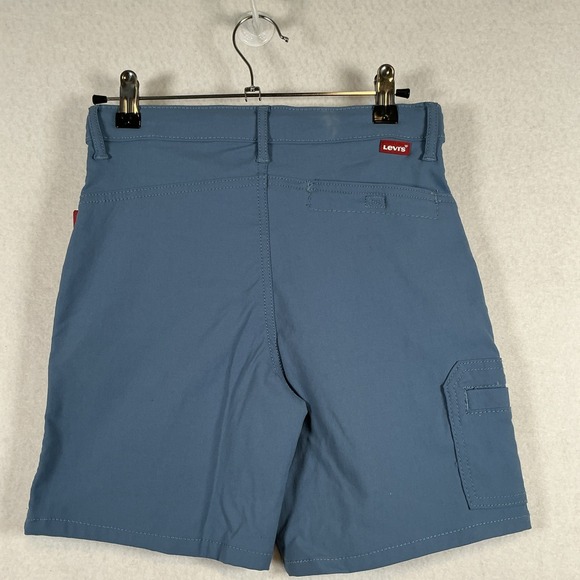 Levis Big Boys Relaxed‎ Performance Cargo Nylon Shorts Blue Size 10 Reg NWT - Picture 4 of 9